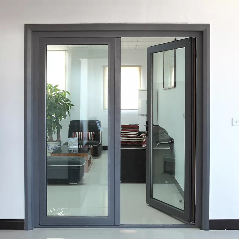 အလူမီနီယမ် အလွိုင်းလျှပ်ကာ လသာဆောင် Swing Door